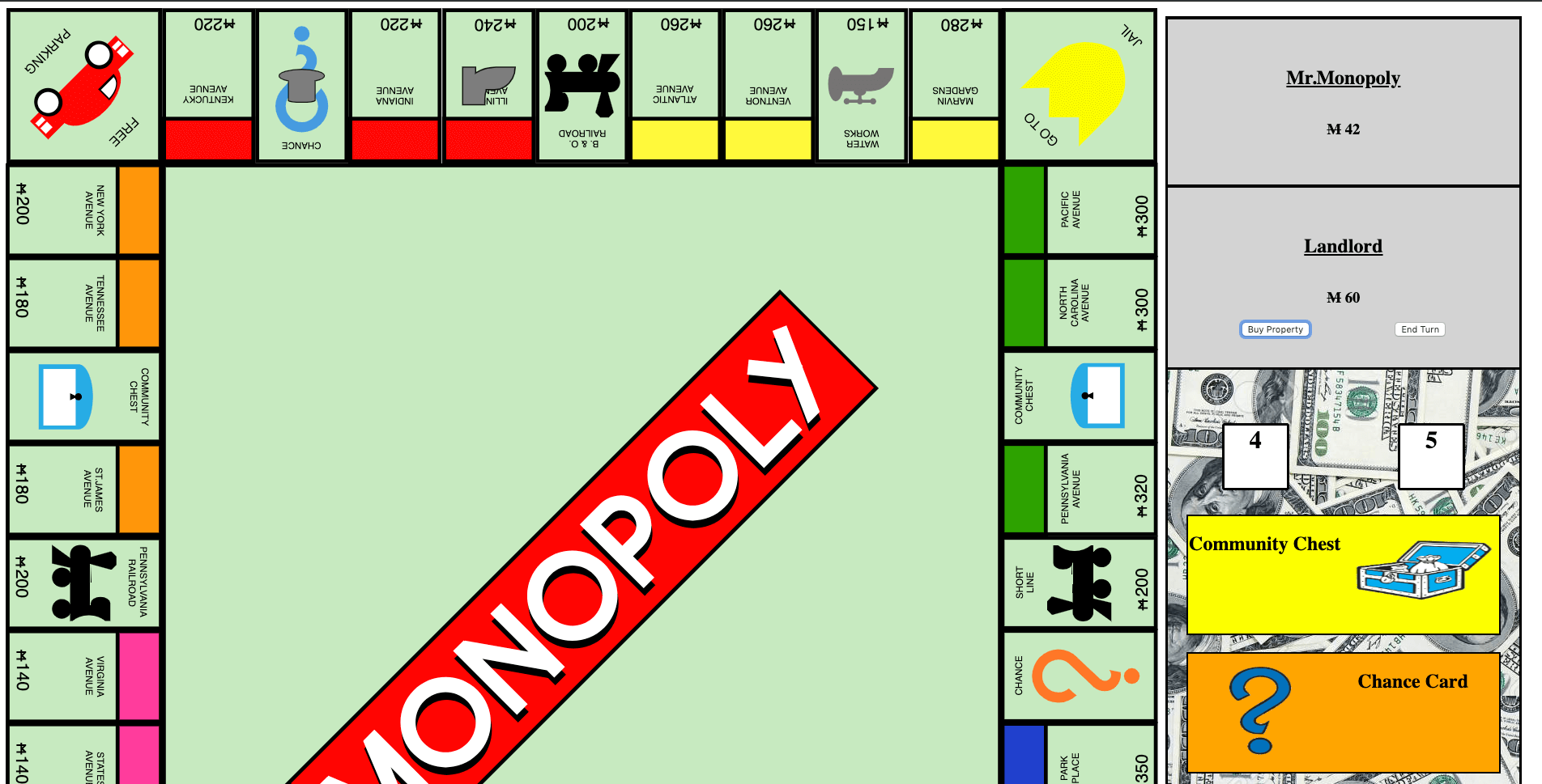 Monopoly Recreation